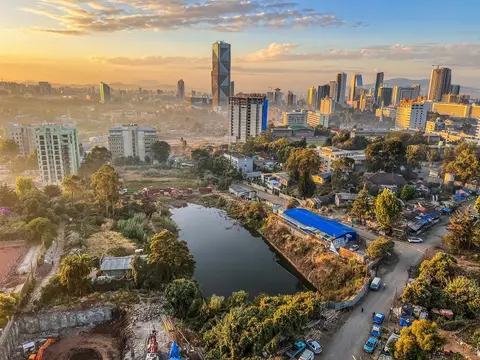 Heart of the country region of Ethiopia — Addis Ababa - museums, markets and Africa's diplomatic capital.